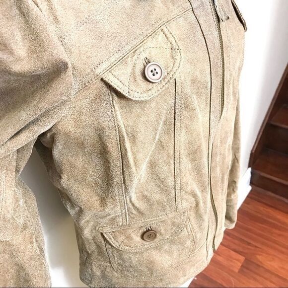 𝅺tan Genuine Leather Jacket - Picture 14 of 14